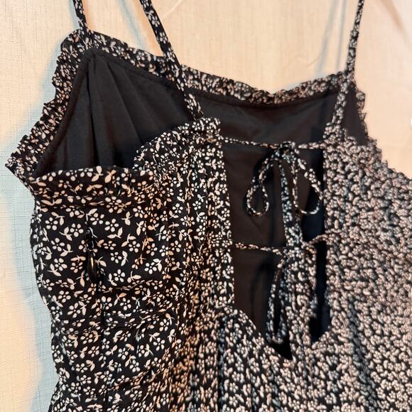 MADEWELL‎ Sophia Sundress Size 16 Micro Daisy Cami Tiered Feminine Summer - Picture 5 of 11